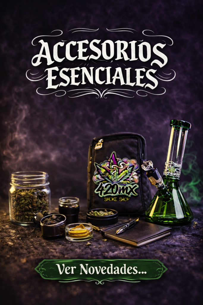 Papeles, Pre-rolados, conos, grinders.