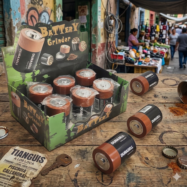 grinder-duracell-3-piezas-metal-xxl-63mm-powercell-420mx-2 Grinder Duracell 3 Piezas Metal