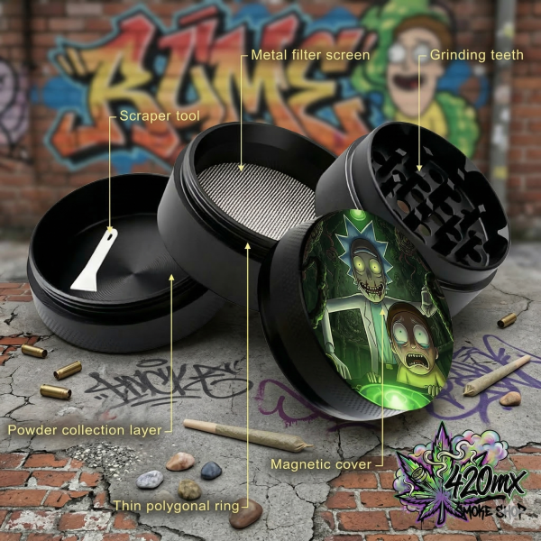 Grinder de Rick y Morty Coleccionable