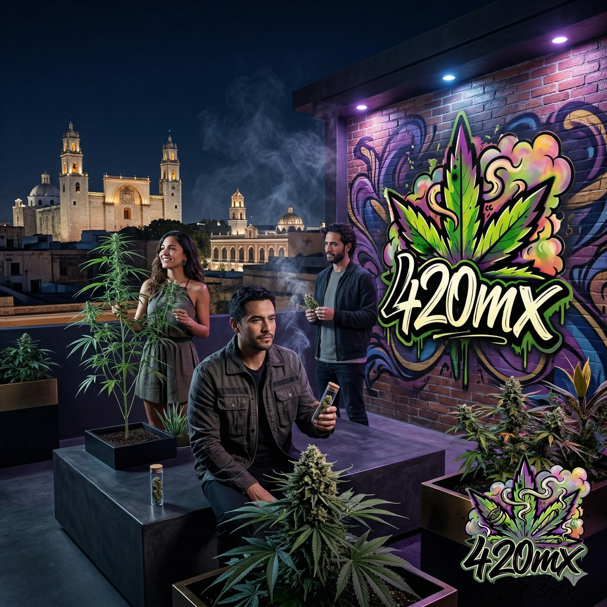 Sativa índica e híbrida 420MX